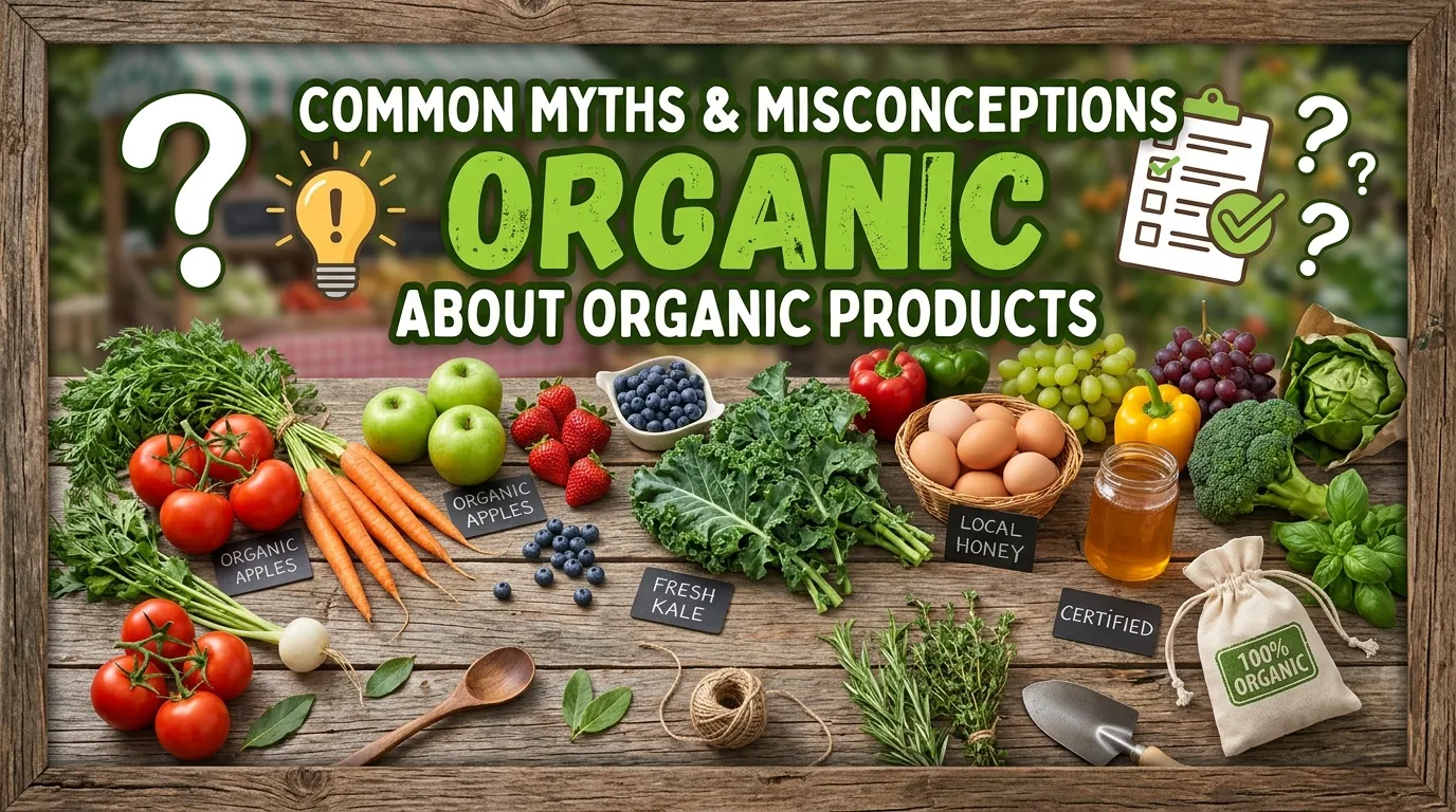 Common Myths and Misconceptions About Organic Products