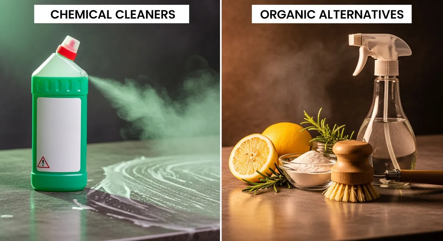 Comparing Chemical Cleaners vs Organic Alternatives