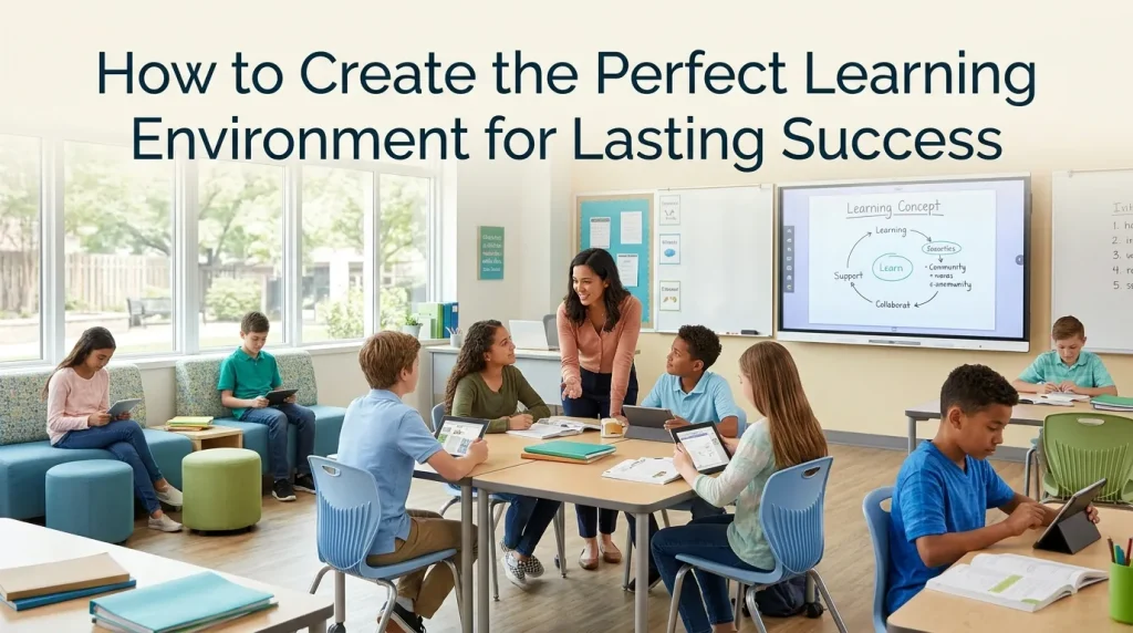 How to Create the Perfect Learning Environment for Lasting Success Discover how to create the ideal learning environment with smart study space tips, daily routines, and focus habits that boost your results